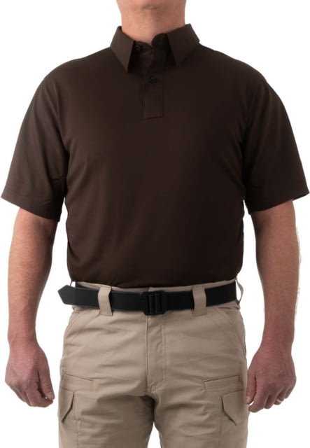 First Tactical First Tactical V2 Pro Performance Short Sleeve Shirt Regular Fit - Mens Kodiak Brown Extra Large