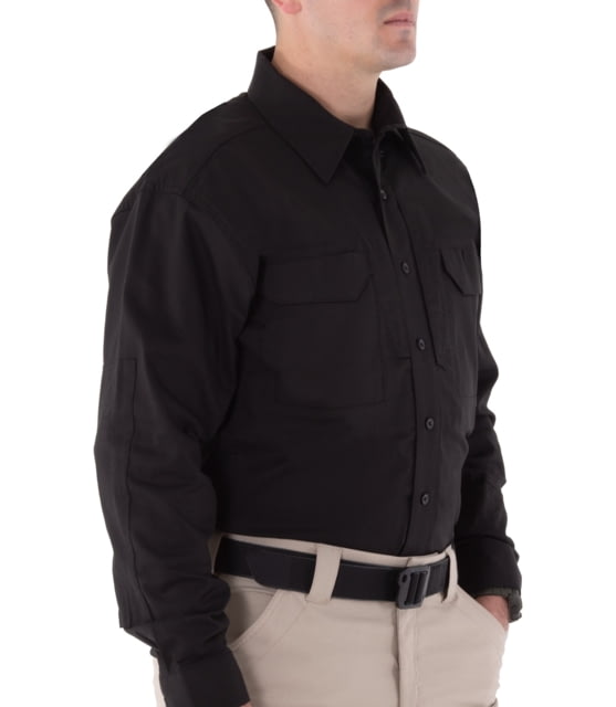 First Tactical First Tactical V2 Tactical Long Sleeve Shirt - Mens Black Small R
