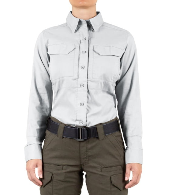 First Tactical First Tactical V2 Tactical Long Sleeve Shirt - Womens White 2XL R