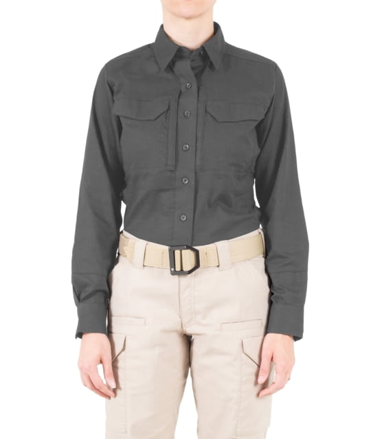 First Tactical First Tactical V2 Tactical Long Sleeve Shirt - Womens Wolf Grey Medium R