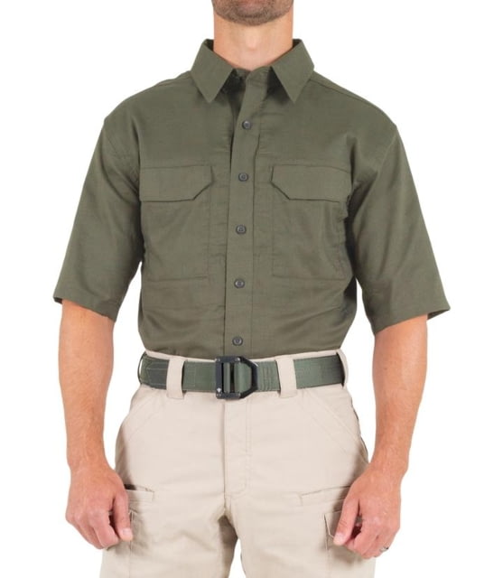 First Tactical First Tactical V2 Tactical Short Sleeve Shirt - Mens Ranger Green Extra Large R