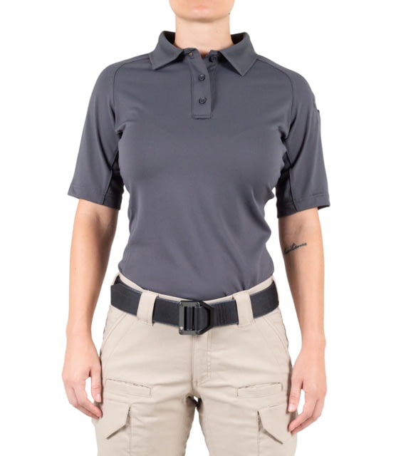 First Tactical First Tactical Performance Short Sleeve Polo - Women's Wolf Grey 3XL