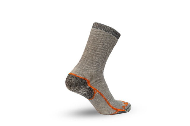 Fish Monkey Boot Cut Yeti Series Heavy-Weight Boot-Crew Socks Grey XL