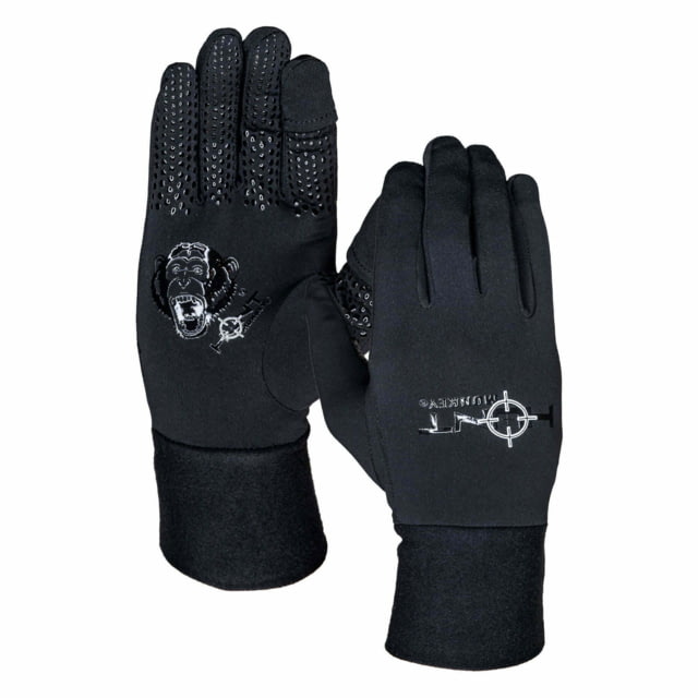 Fish Monkey Hands Glove Liner Blackout S/M
