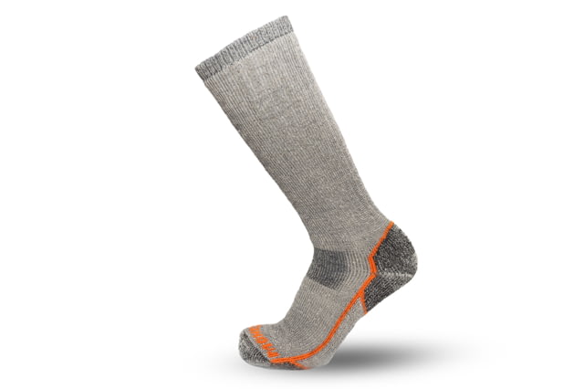 Fish Monkey OTC Yeti Series Heavyweight Over The Calf Socks Grey XL