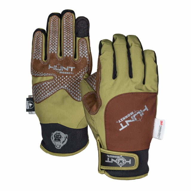 Fish Monkey Fish Monkey Stealth Hunt Dry-Tec Glove Tan XL