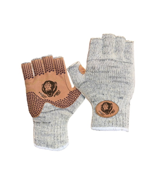 Fish Monkey Wooly Wool Half Finger Wool Tan 2XL