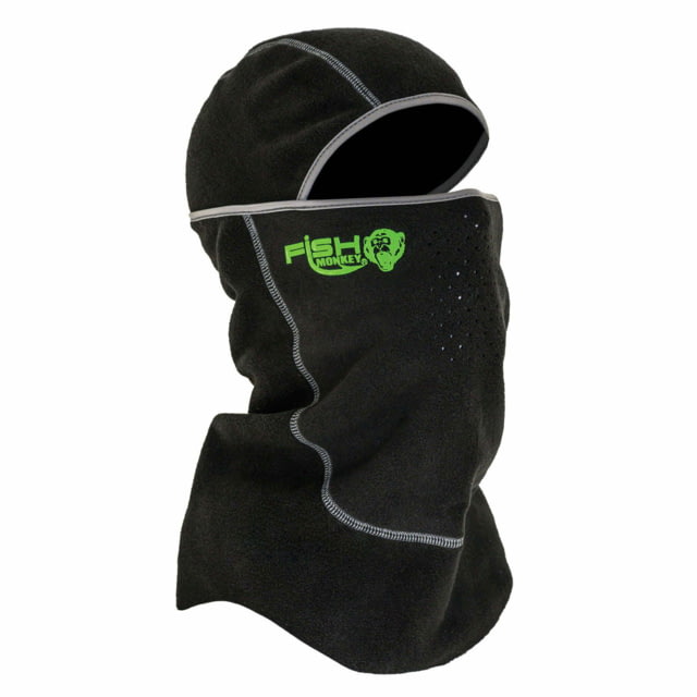 Fish Monkey Yeti Fleece Balaclava Black One size