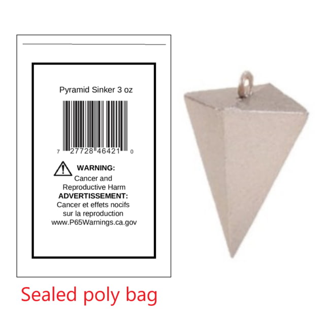 Fish Razr 3oz Pyramid Single Unit