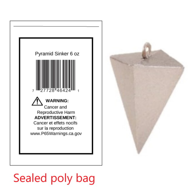 Fish Razr 6oz Pyramid Single Unit