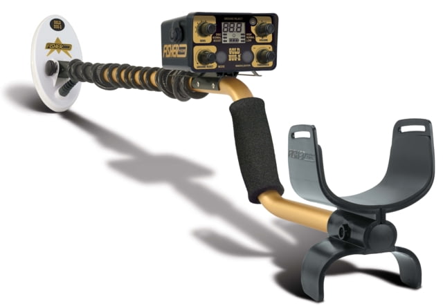 Fisher Gold Bug 2 Metal Detector w/6.5in Search Coil Black Standard