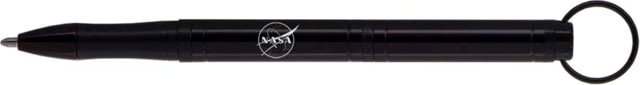 Fisher Space Pen Backpacker Keyring Space Pen with NASA Meatball Logo Black