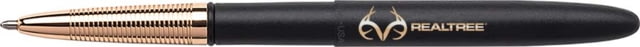 Fisher Space Pen Bullet Space Pen w/ RealTree Logo Matte Black/Gold