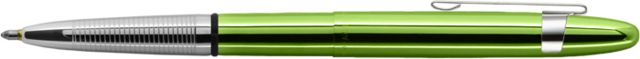 Fisher Space Pen Lime Green Powder Coated with Clip FSP