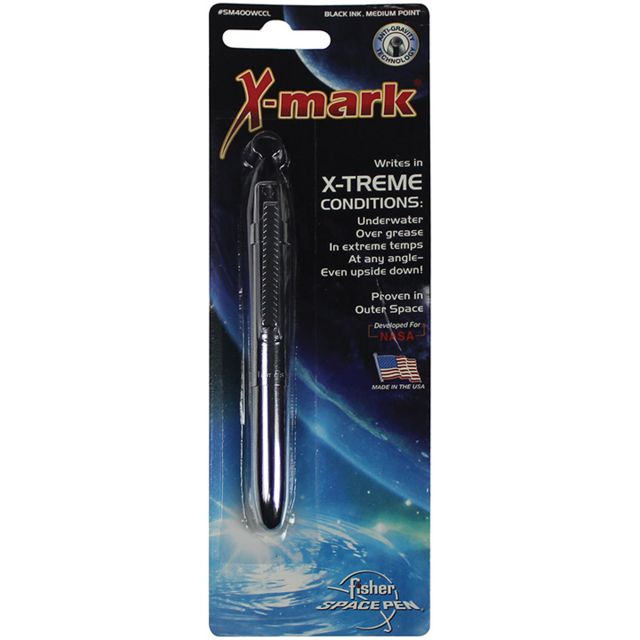 Fisher Space Pen X-Mark Bullet Space Pen Chrome