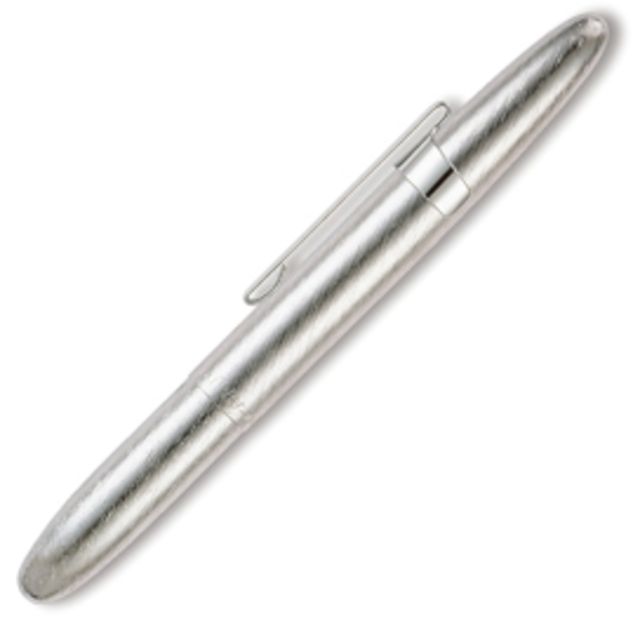 Fisher Space Pen Brushed Chrome with Clip FSP400BRCL