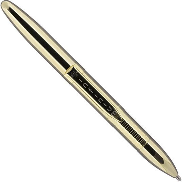 Fisher Space Pen Infinium Space Pen Gold Titanium Nitride Blue Ink