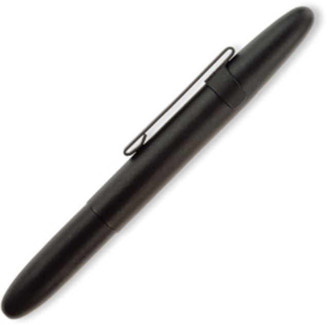 Fisher Space Pen Matte Black Bullet with Clip FSP