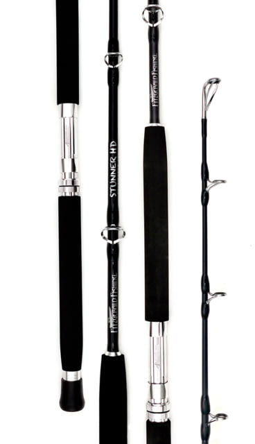 Fitzgerald Fishing Stunner HD Saltwater Series Rods X Heavy Spinner Black 6ft0in