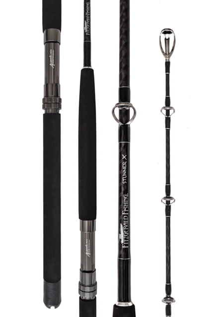 Fitzgerald Fishing Stunner X Series Offshore Rods X Heavy Conventional Black 6ft6in