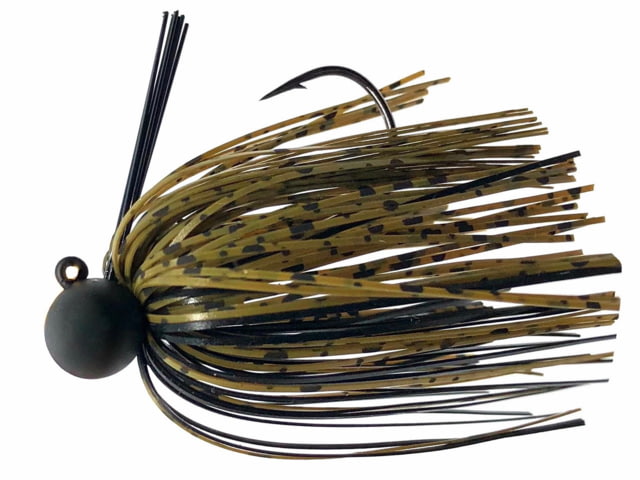 Fitzgerald Fishing Thrift Tungsten Micro Jig Green Pumpkin Black 3/4oz