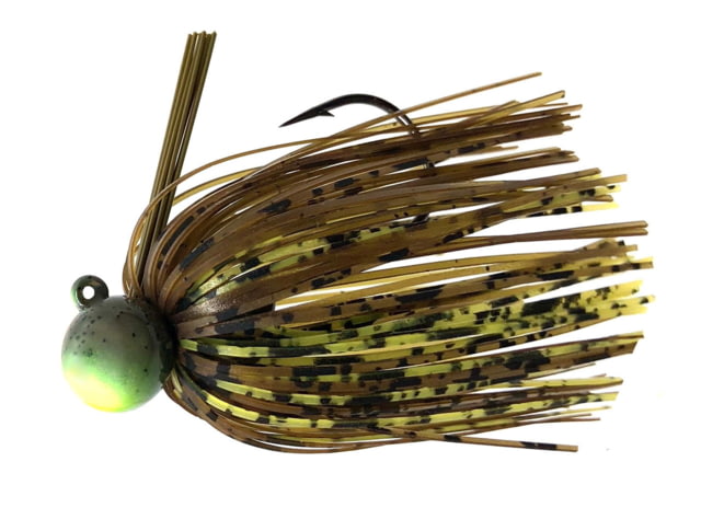 Fitzgerald Fishing Thrift Tungsten Micro Jig Green Pumpkin/Yellow 3/4oz