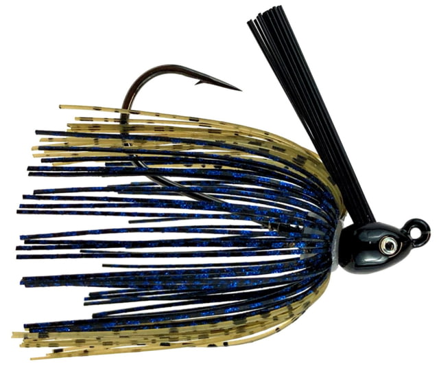 Fitzgerald Fishing Tungsten Swim Jig Black/blue/green pumpkin 3/4oz