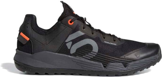 Five Ten 5.10 Trailcross LT Shoes - Men's Core Black/Grey Two/Solar Red 12