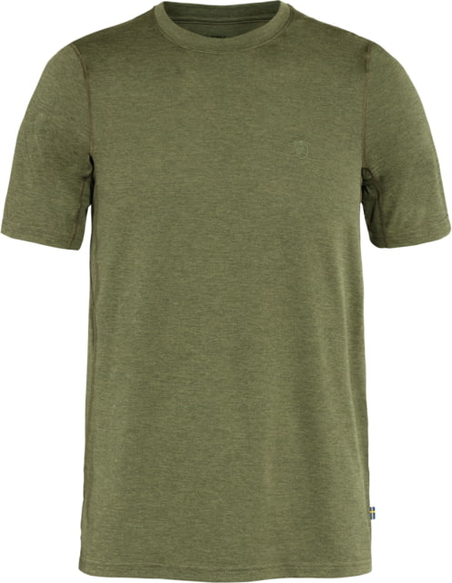 Fjallraven Abisko Day Hike Short Sleeve T-Shirt - Men's Green Extra Large