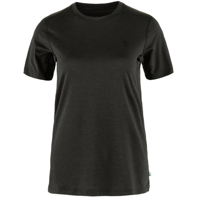 Fjallraven Fjallraven Abisko Day Hike Short Sleeve - Women's Black Extra Large