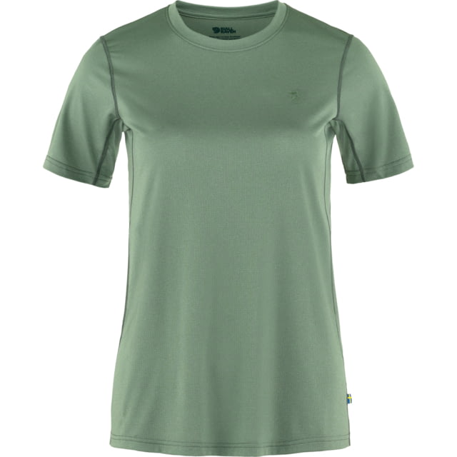 Fjallraven Fjallraven Abisko Day Hike Short Sleeve - Women's Patina Green Extra Large