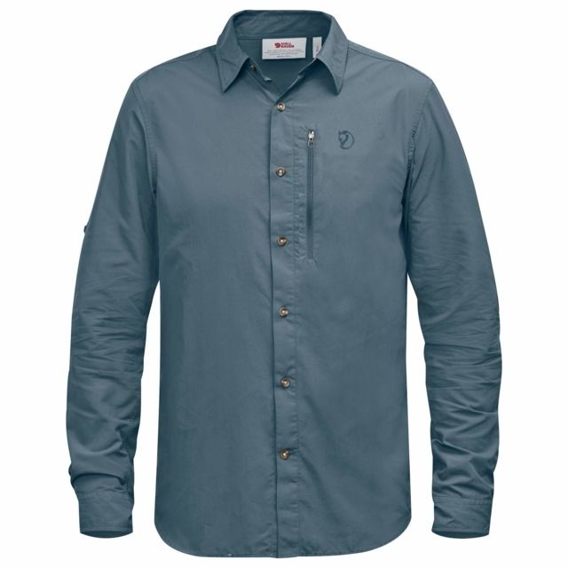 Fjallraven Abisko Hike Long Sleeve Shirt - Men's Dusk Medium