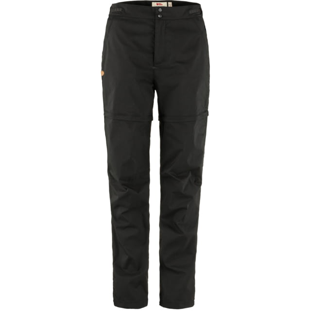 Fjallraven Abisko Hike Zip Off Trousers - Women's Black 34/Small
