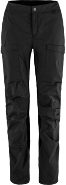 Fjallraven Abisko Hybrid Trail Trousers - Women's Black 24EU/Regular