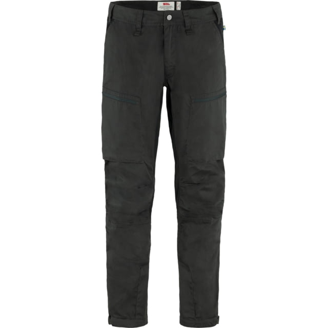 Fjallraven Abisko Lite Trekking Trousers - Men's Dark Grey/Black 50/Small