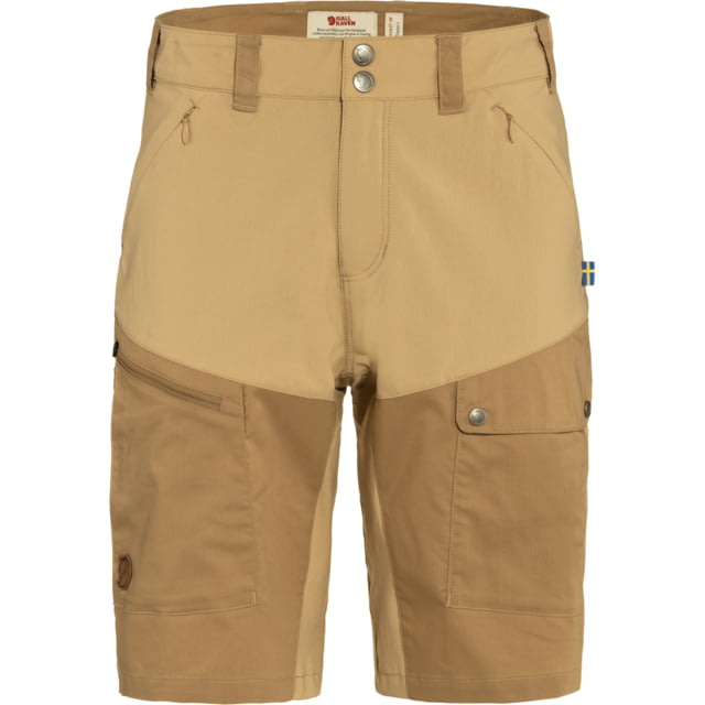 Fjallraven Abisko Midsummer Shorts - Women's Dune Beige/Buckwheat Brown 38
