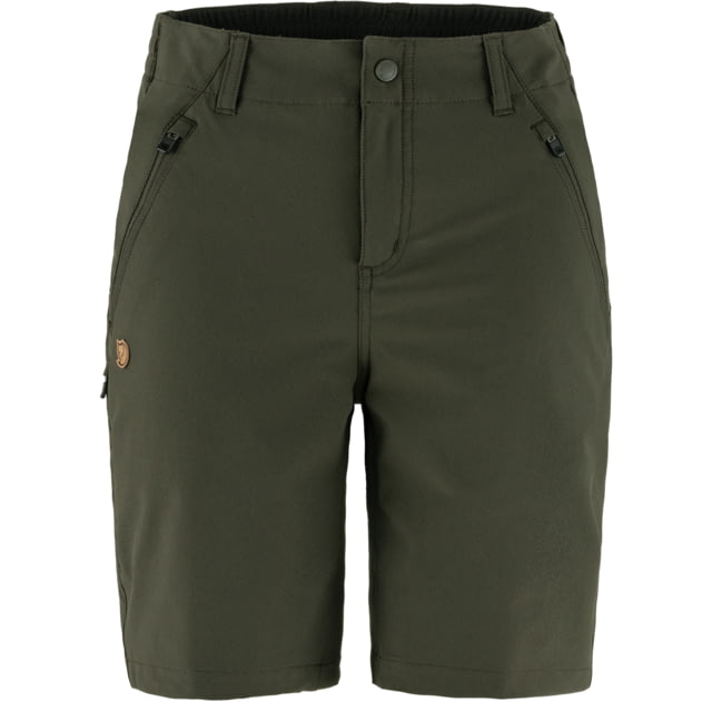 Fjallraven Abisko Trail Stretch Shorts - Women's Deep Forest 44