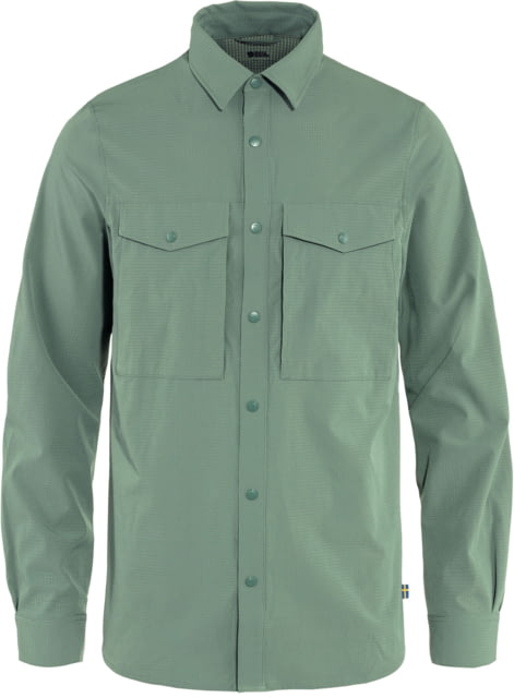 Fjallraven Abisko Trekking Shirt - Men's Patina Green Extra Large