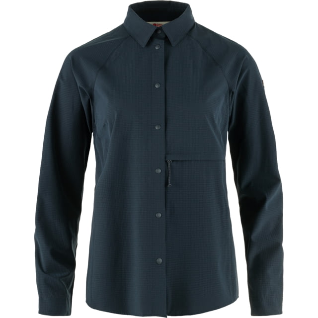 Fjallraven Fjallraven Abisko Trekking Shirt - Women's Dark Navy Extra Large