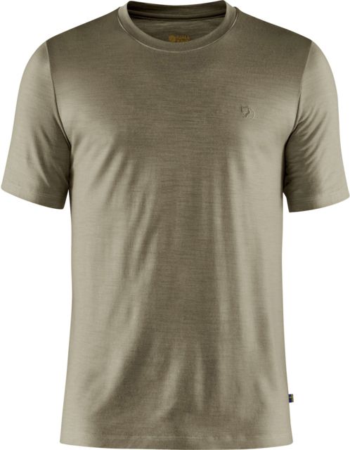 Fjallraven Fjallraven Abisko Wool Short Sleeve T-Shirt - Men's Light Olive Medium
