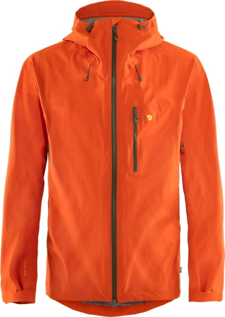 Fjallraven Bergtagen Lite Eco-Shell Jacket - Men's Hokkaido Orange Small