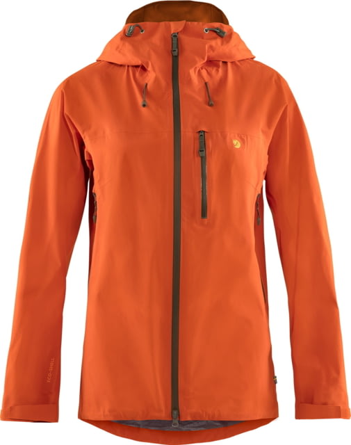 Fjallraven Bergtagen Lite Eco-Shell Jacket - Women's Hokkaido Orange Extra Small