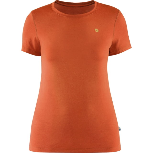 Fjallraven Bergtagen Thinwool SS - Women's Hokkaido Orange Extra Large