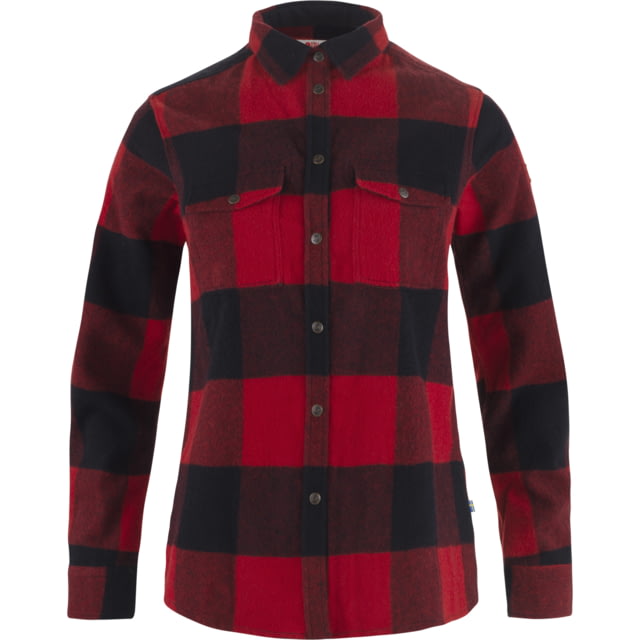 Fjallraven Canada Shirt - Women's Red Small 424355