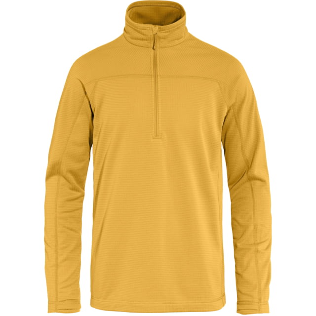Fjallraven Abisko Lite Fleece Half Zip - Men's Ochre 2XL