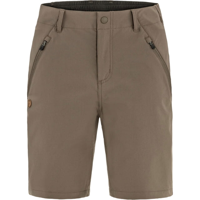Fjallraven Fjallraven Abisko Trail Stretch Shorts - Women's Suede Brown 36 - $108.00 at CampSaver.com