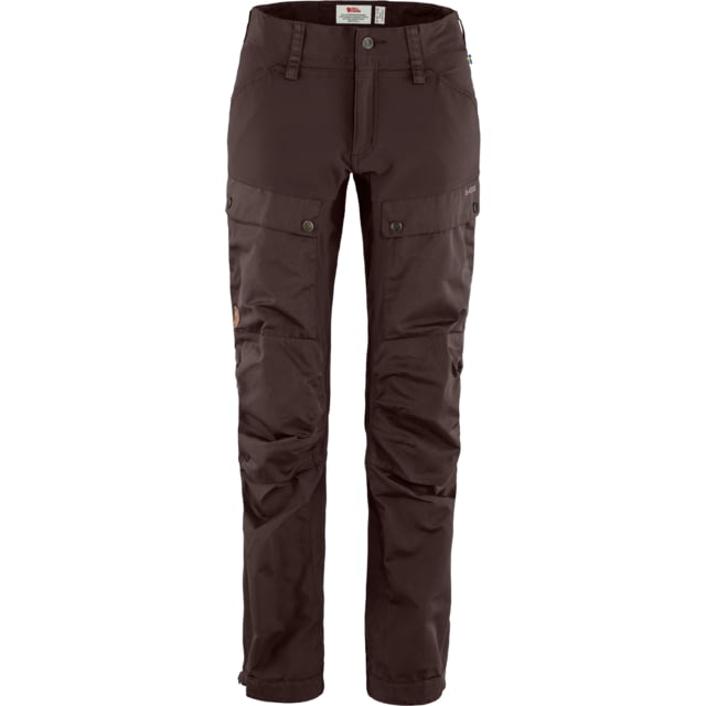 Fjallraven Fjallraven Keb Curved Trousers - Women's Black Oak 34/R - $250.00 at CampSaver.com