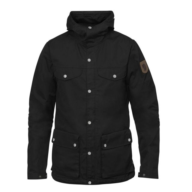 Fjallraven Greenland Jacket - Men's Black Extra Small