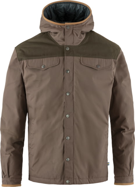 Fjallraven Fjallraven Greenland No. 1 Down Jacket - Men's Suede Brown/Dark Olive Extra Large