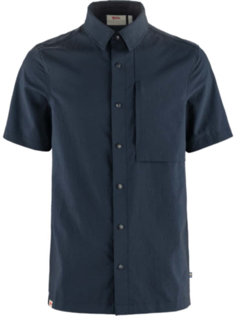 Fjallraven Fjallraven High Coast Pack Short Sleeve Shirt - Men's Dark Navy Extra Large
